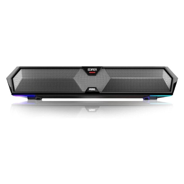 Edifier MG300 Computer Speakers Computer SoundBar: RGB LED Gaming Speakers Computer with Microphone - Powered Laptop Speakers Quick Connection Bluetooth 5.3 & USB Adapter for Gaming & Desktop Speakers