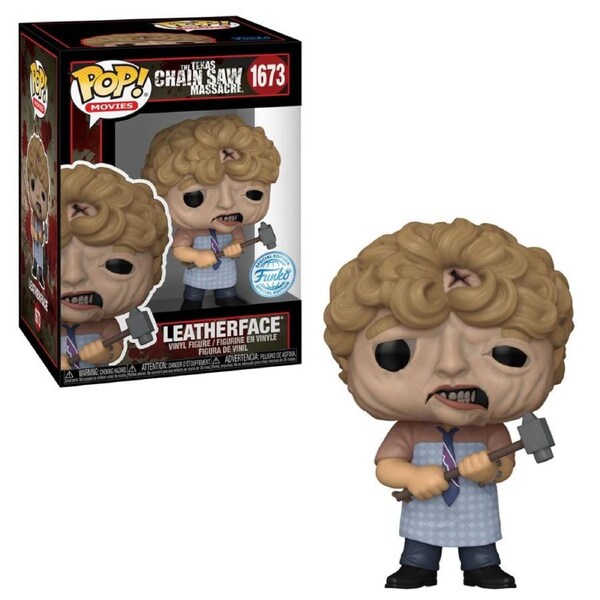 The Texas Chainsaw Massacre 50th Anniversary Leatherface with Hammer Funko POP! Vinyl