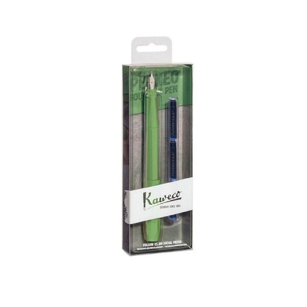 Kaweco Perkeo Fountain Pen Pack Jungle Green Medium
