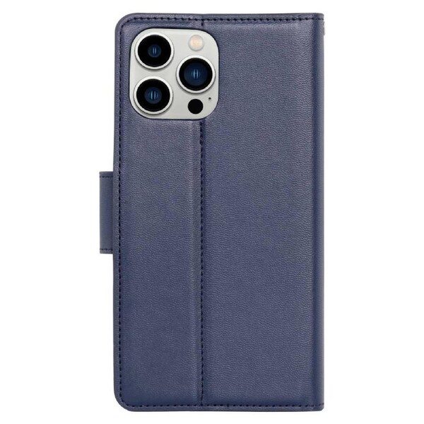 Soka Hanman Wallet Case (Suits iPhone 16 Pro) - Blue