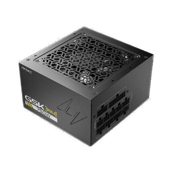 Antec GSK750 80+ Gold Fully Modular ATX 3.1, PCI-E 5.1 latest High Quality Japanese Capacitors, Ultimate performance and reliability, PSU