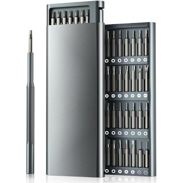 STORMHERO Precision Screwdriver Set (57-in-1) with Magnetic Head Screwdriver Tool Pop-Up Storage Box for Computer, Laptop Repair Screwdriver Tool Kit Set