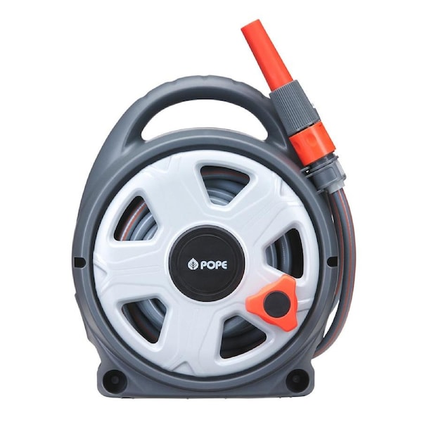 Pope Small Garden Hose Reel with 10m Garden Hose - 1010478