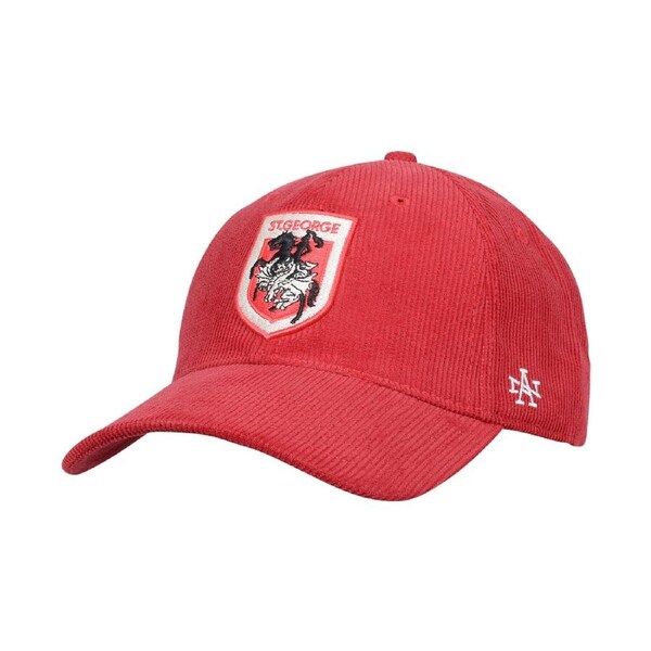 NRL Corduroy Cap - St George Illawarra Dragons - Hat - Adult - One Size