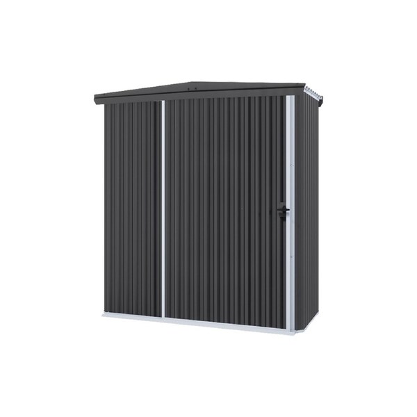 Stratco Handi-Mate Sliding Door Shed Gun Metal Grey / HM01 1.86m Wide x 0.85m Deep x 1.90m High