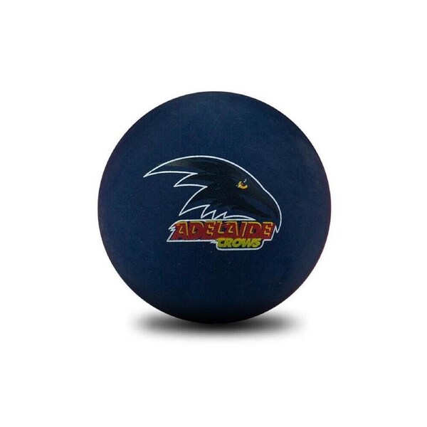 AFL Rubber High Bounce Hand Ball - Adelaide Crows - Single - 6cm