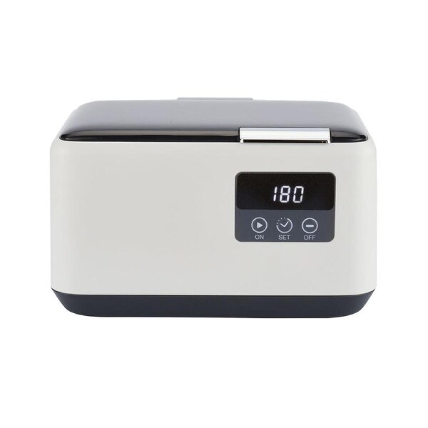Lenoxx 50W Ultrasonic Jewellery Cleaner, 4800HZ w/ 600ml Tank and LED Display
