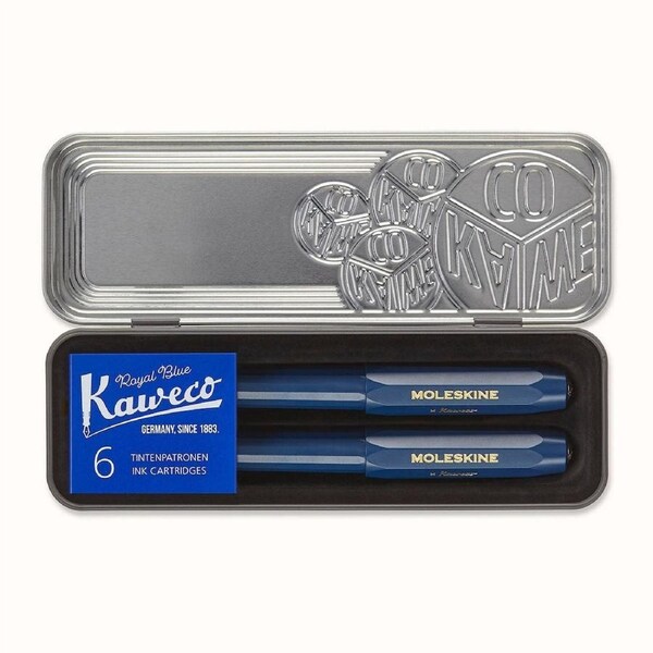 Moleskine Kaweco Collection Pen Set Fine Blue