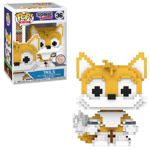 Sonic the Hedgehog Tails 8-Bit Funko POP! Vinyl