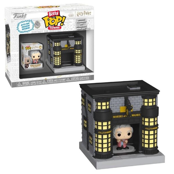 Harry Potter Garrick Olivander with Wand Shop Bitty Town Funko POP! Vinyl