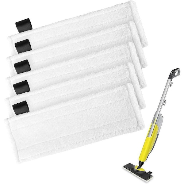 5 Pack Karcher Steam Cleaner Pads, Karcher Steam Cleaner Accessories, Compatible for Karcher Easyfix Sc2 Sc3 Sc4 Sc5 Series Karcher Steam Cleaner Cl