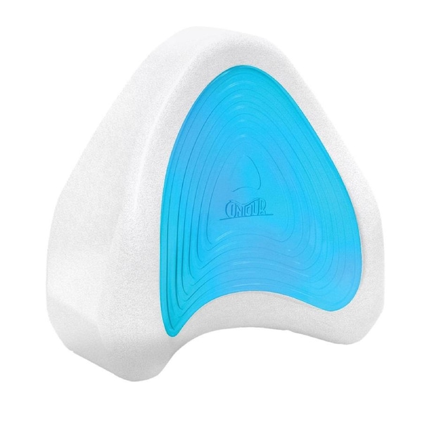 Contour Legacy Cool Gel Leg Pillow - Leg & Knee Foam Support Pillow