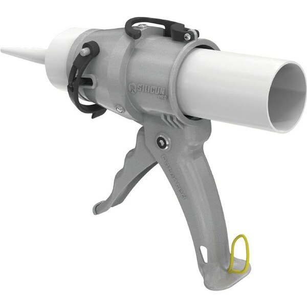 Siligun Pro 4'' Compact Rodless Aluminium Caulking Gun Silicone Applicator