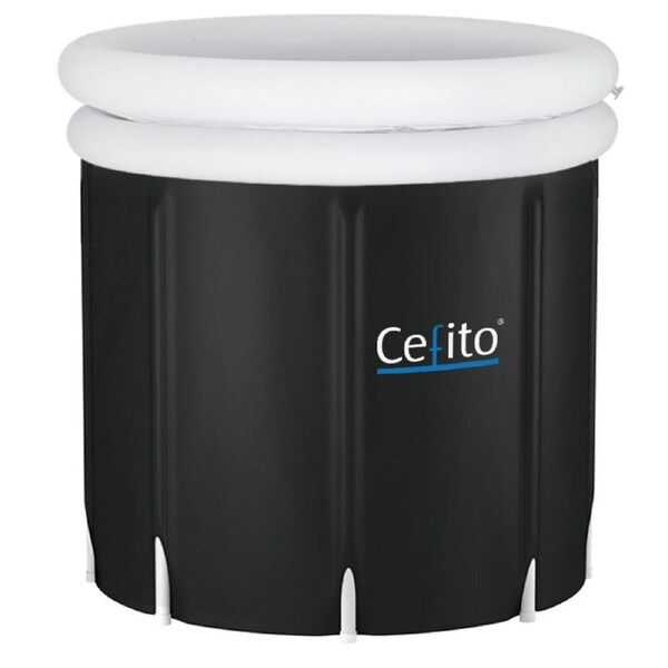 Portable Ice Bath Cold Plunge Tub Indoor Outdoor Ice Therapy Bathtub 80X80cm