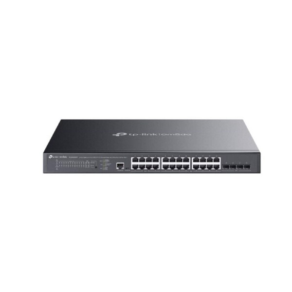 TP-Link SG3428XMPP Omada 24-Port Gigabit and 4-Port 10GE SFP+ L2+ Managed Switch with 16-Port PoE+ & 8-Port PoE++