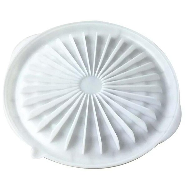Microwave Crisper Tray Crispy Pies Pastries Pizza Trays Kitchen - 2pcs