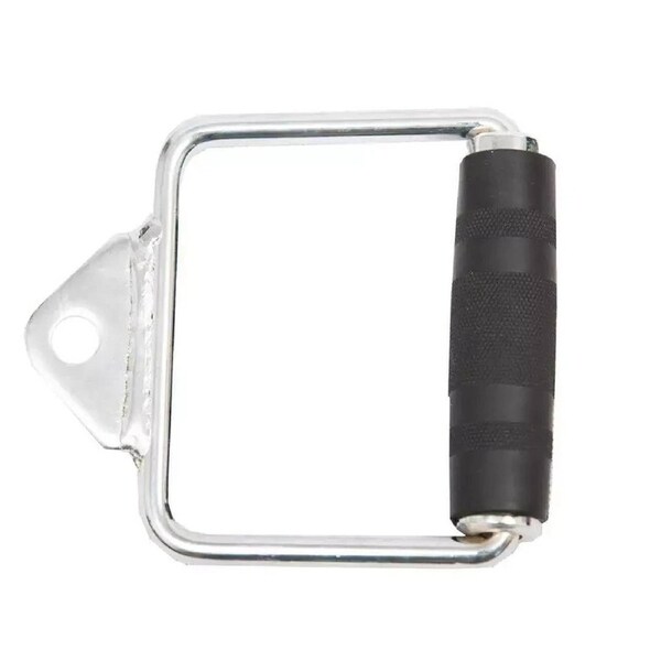 D Handle Stirrup Gym Handle for Cable Attachment Pull Down Bar Grip Multi Gym