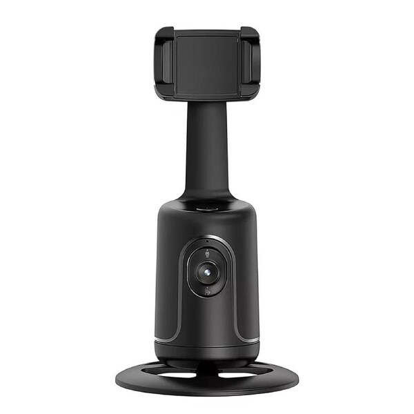 Auto Face Tracking Tripod Rotation Phone Camera Mount Selfie 360 Degree