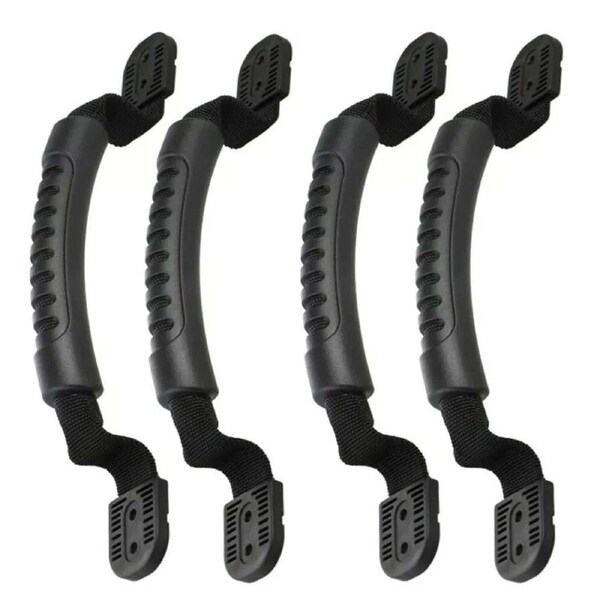 Kayak Canoe Boat Side Mount Carry Handle Webbing Fitting Handlebars - 4pcs