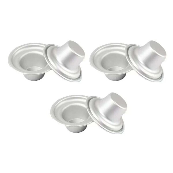 Coconut Tarts Tin For Baking Mushroom Shape Pudding Mold Cup Cake - 6x