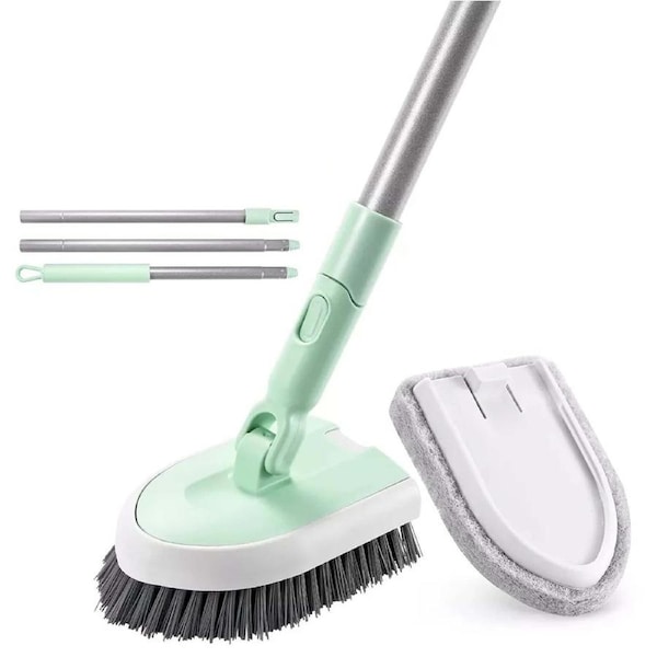 Tile and Tub Brush Shower Brush Floor Cleaning Brush Bathtub Brush Scrubber