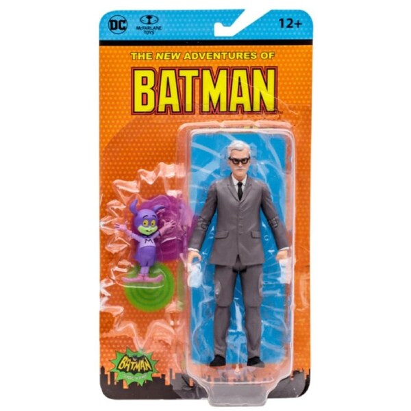 DC Batman Retro The new Adventures Of Batman: Commissioner Gordon With Bat-Mite 6 inch Scale Action Figure