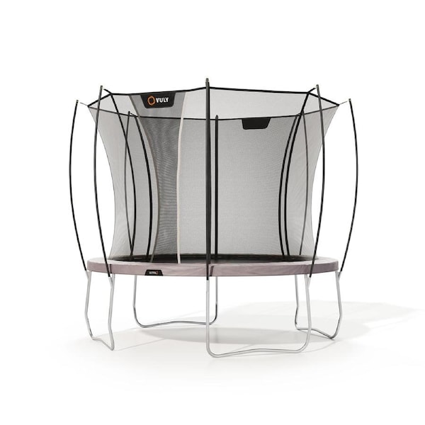 VULY Ultra 2 Medium 11ft Trampoline with Enclosure - Round Kids Trampolines
