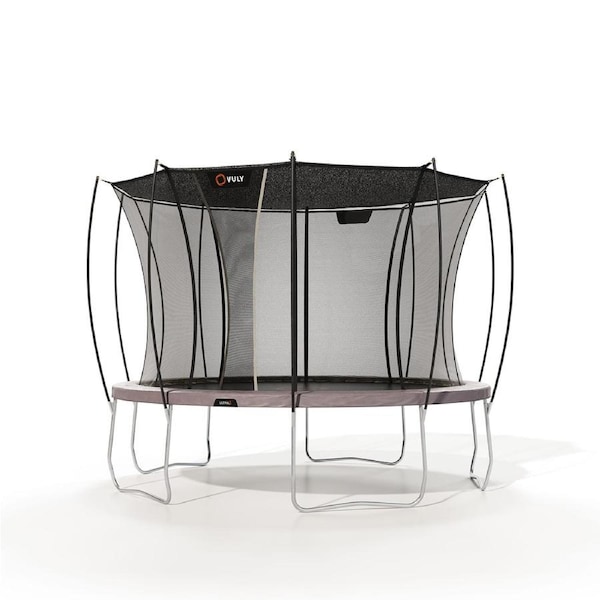 VULY Ultra 2 Large 13ft Trampoline with Enclosure - Round Kids Trampolines Bundle With Shade Cover