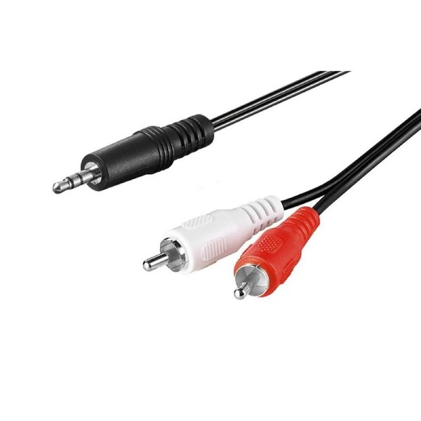 Goobay Audio Cable AUX 3.5mm Male to Stereo RCA Male 1M
