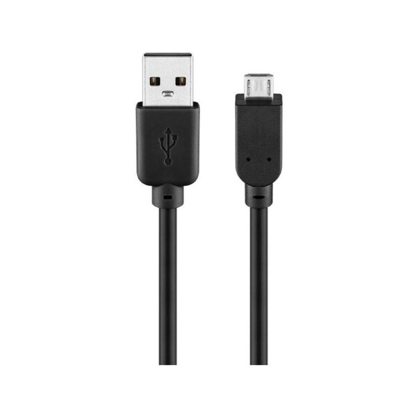 Goobay USB-A to Micro USB Charge & Sync Cable 1.8M - black