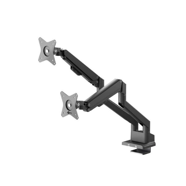 Goobay Monitor Mount Dual Gas PRO 17-32 -Black