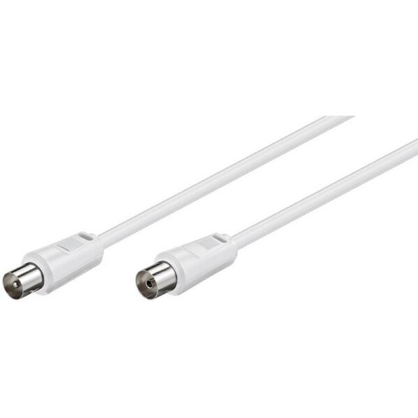 Goobay - Antenna Cable - White 1.5m
