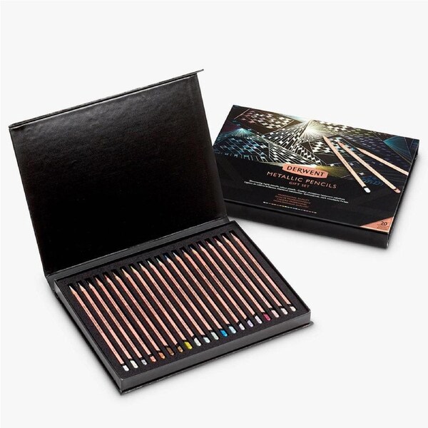 Derwent Metallic Pencils 20th Anniversary Limited Edition Gift Set