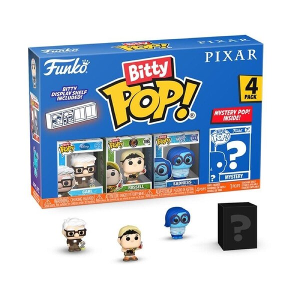 Pixar Up Bitty 4 Pack Funko POP! Vinyl