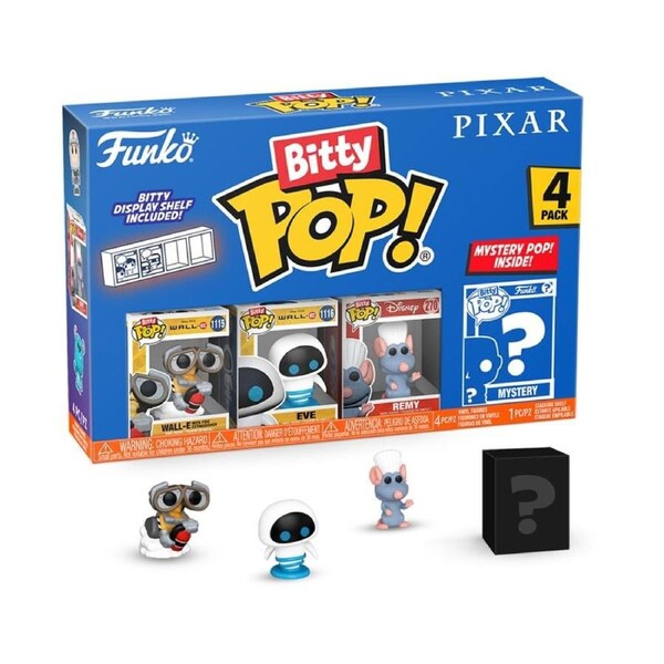 Pixar WALL-E Bitty 4 Pack Funko POP! Vinyl