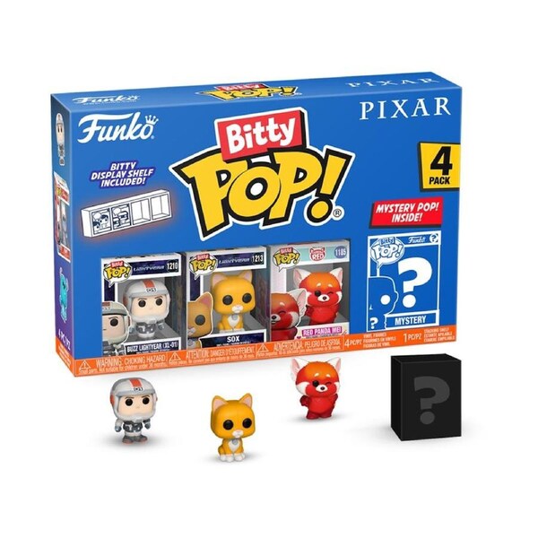 Pixar Buzz Lightyear 4 Pack Funko POP! Vinyl