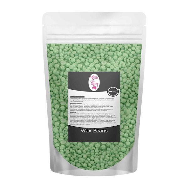 100g Wax Beads Aloe Vera - Brazilian Waxing Beans - Stripless Bikini Hair Removal