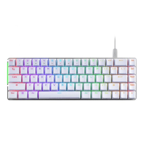 ASUS ROG - Falchion Ace Mechanical Gaming Keyboard - Moonlight White