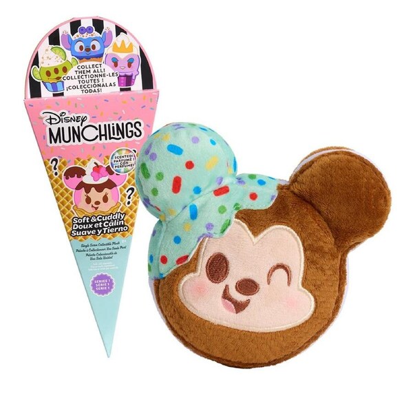 Disney - Munchlings Scented Plush Blind Box (Single Box)
