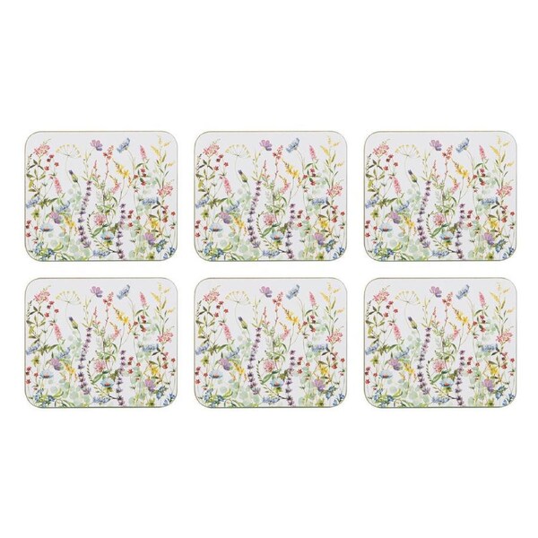 Ashdene Wildflowers Set of 6 Coasters