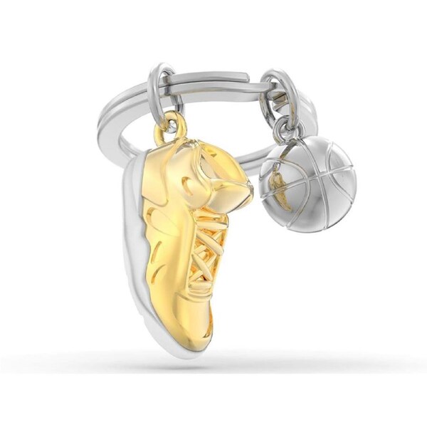 Metalmorphose Miniature 3D Metal Keychain - Basketball MTM-KBA