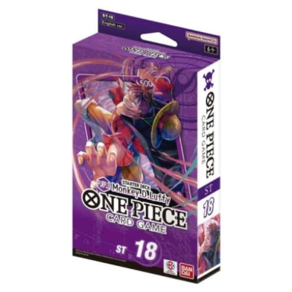 One Piece Card Game Monkey D. Luffy Starter Deck ST-18 Purple
