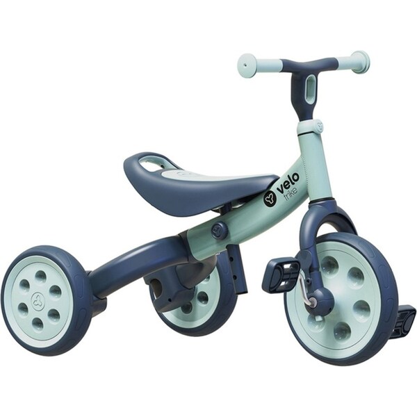Yvolution Velo Trike 2in1 Balance Trainer Bike 67x54cm Kids/Child 18m+ Green