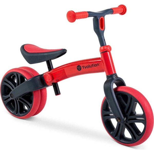Yvolution Velo Junior Balance Bike Kids/Children Ride On Push Toy Red 18m+