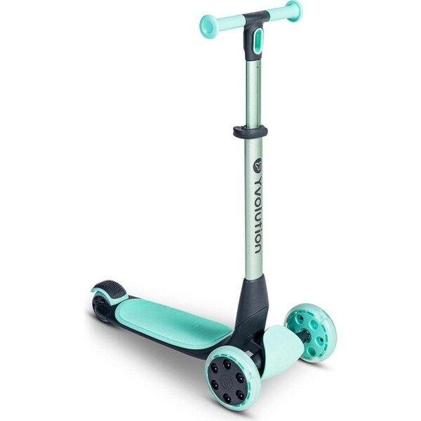 Yvolution YGlider Nua Scooter Kids Ride On Toy Adjustable Height Green 3y+