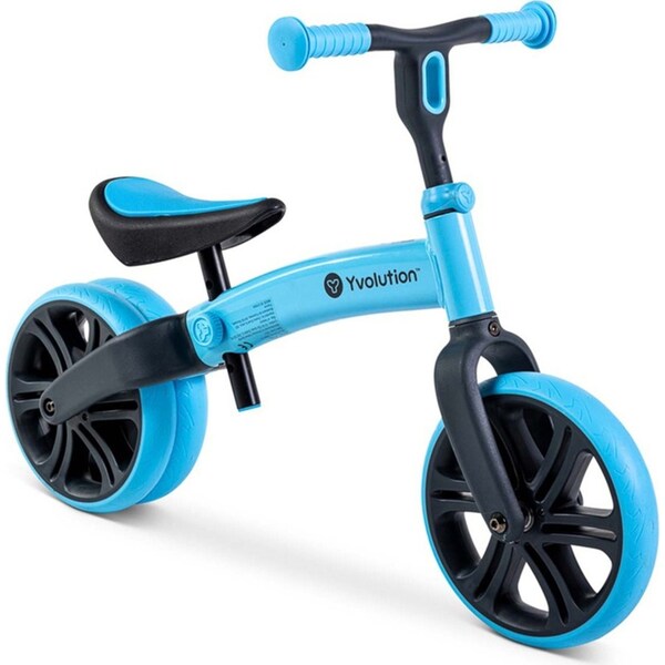 Yvolution Velo Junior Balance Bike Kids/Children Ride On Push Toy Blue 18m+