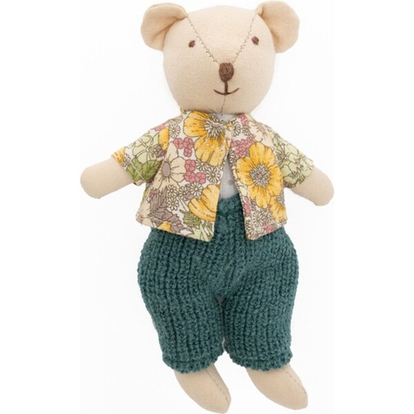Great Pretenders Bobbie The Bear Mini Plush Kids/Children 16cm Soft Toy 3y+