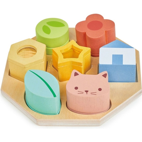 Mentari Sensory Activity Tray Kids/Children 18cm Educational Wooden Toy 2y+