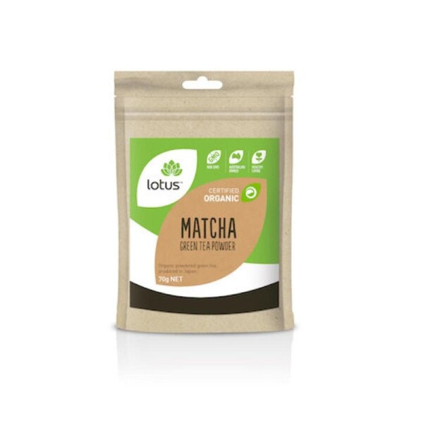 Lotus Matcha Powder Premium Organic 70g