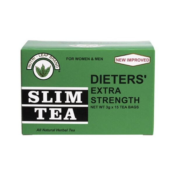 Nutri-Leaf Herbal Tea Bags Dieter's Slim Tea Extra Strength 15 Pack